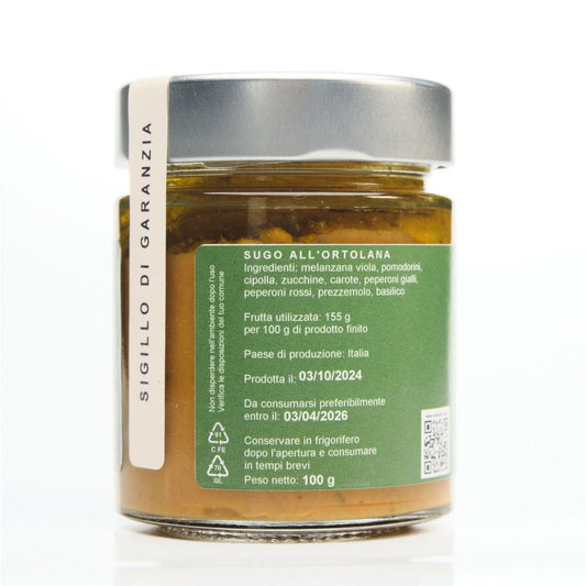 Condimento Sugo Ortolana