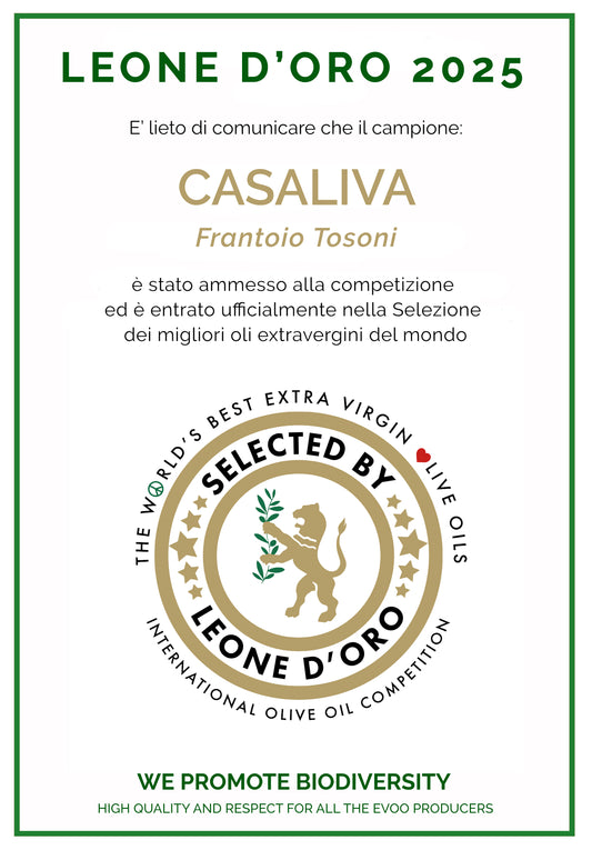 Olio extravergine di oliva "Casaliva"